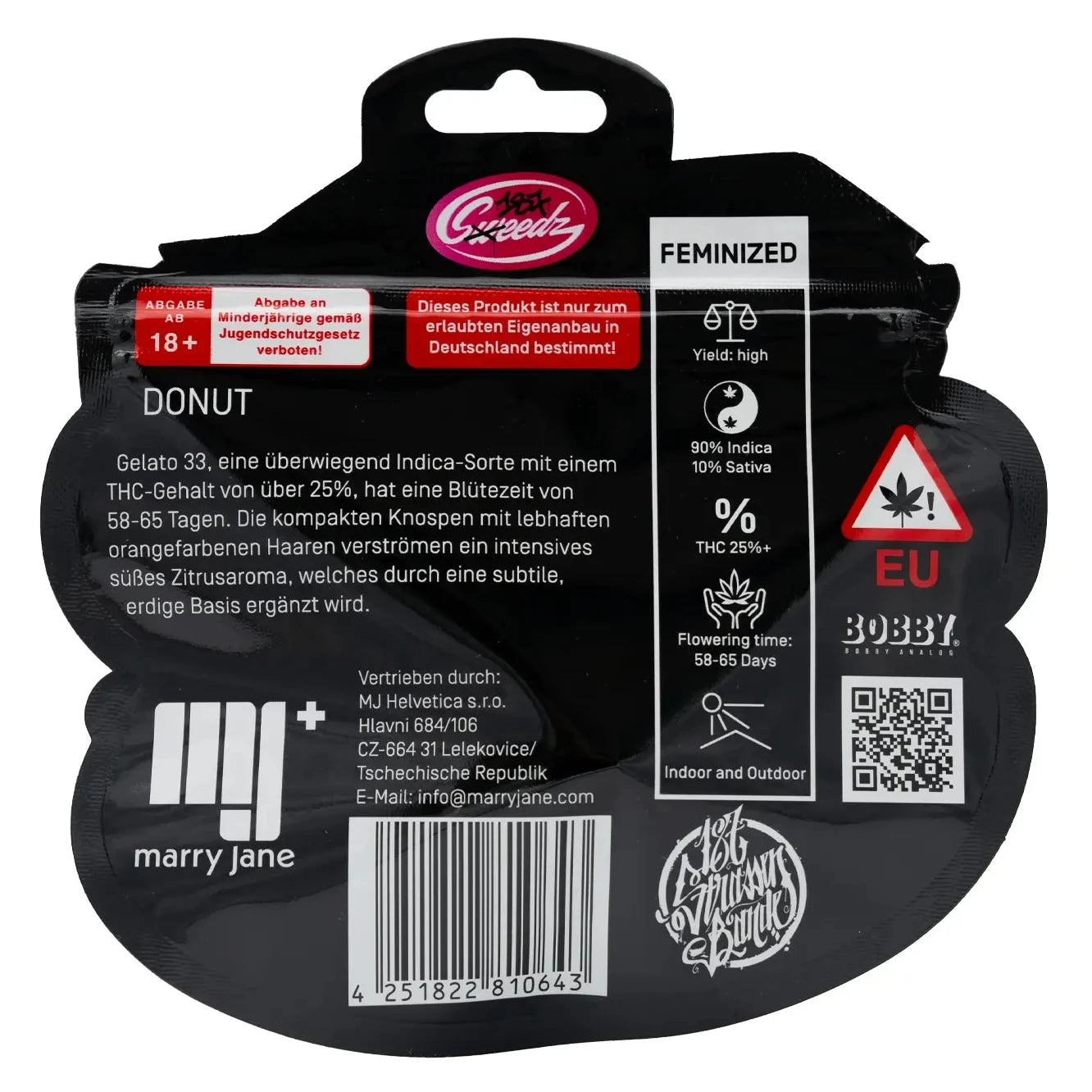 DONUT - Feminisierte Cannabis-Samen