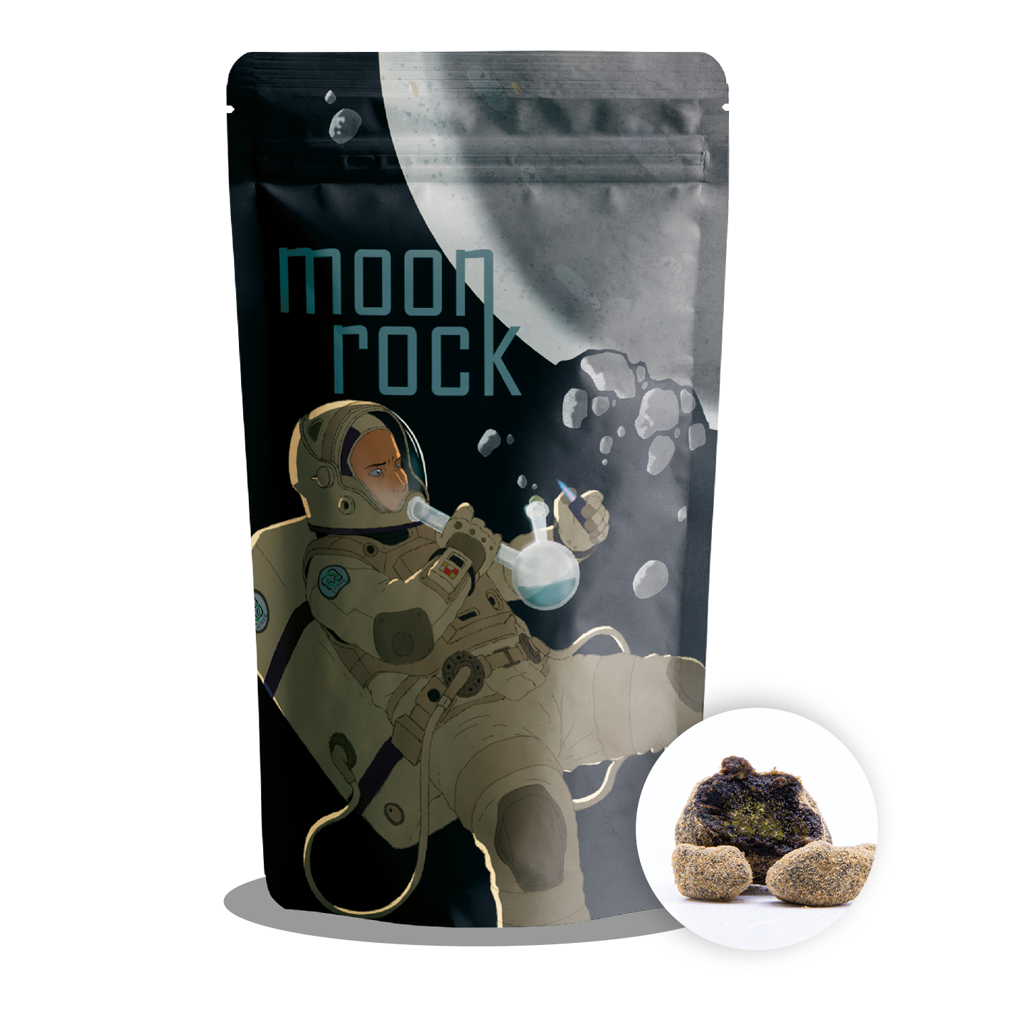 Moon Rock 60% CBD | Indoor Aromablüte | THC unter 0,2 % | Laborgeprüft