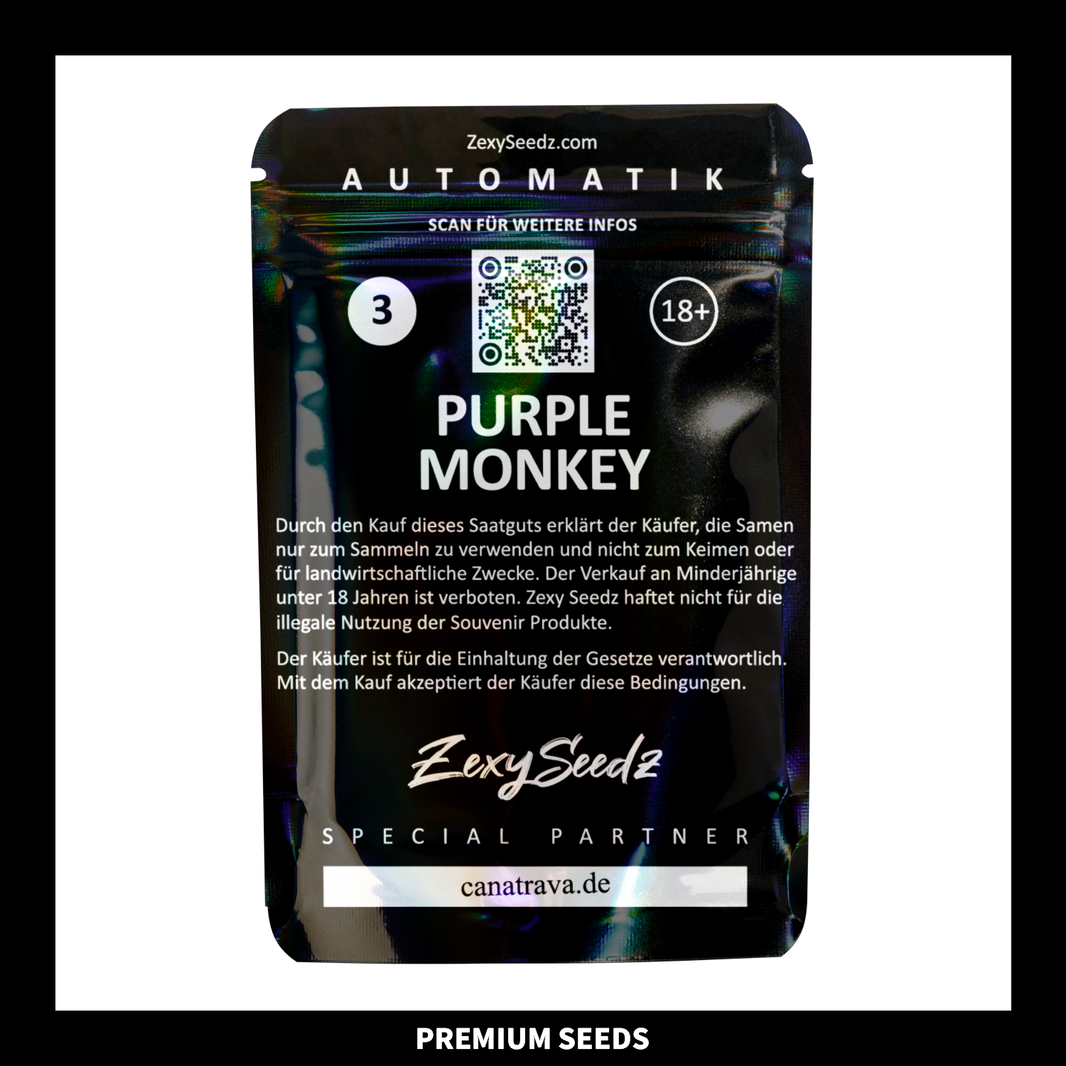Purple Monkey - Autoflower Cannabis-Samen