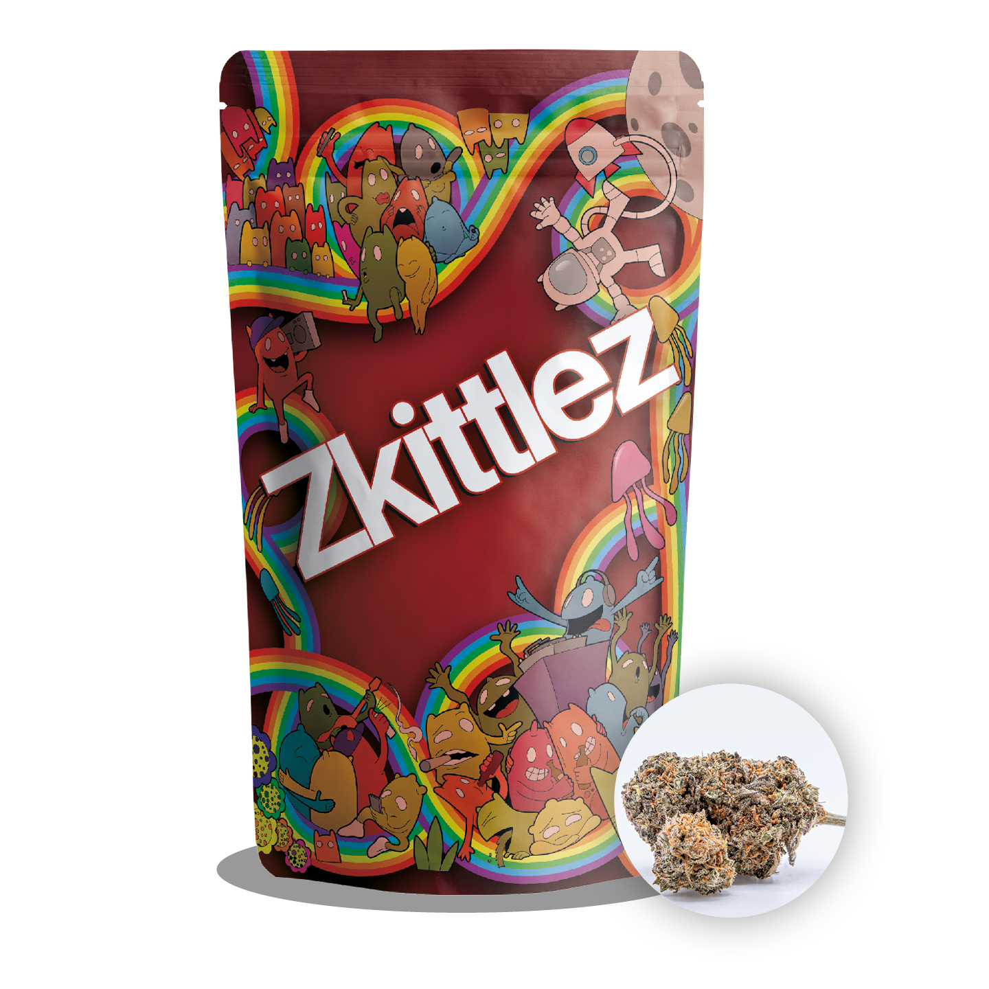 Zkittlez CBC+ | Indoor Aromablüte | THC unter 0,2 % | Laborgeprüft