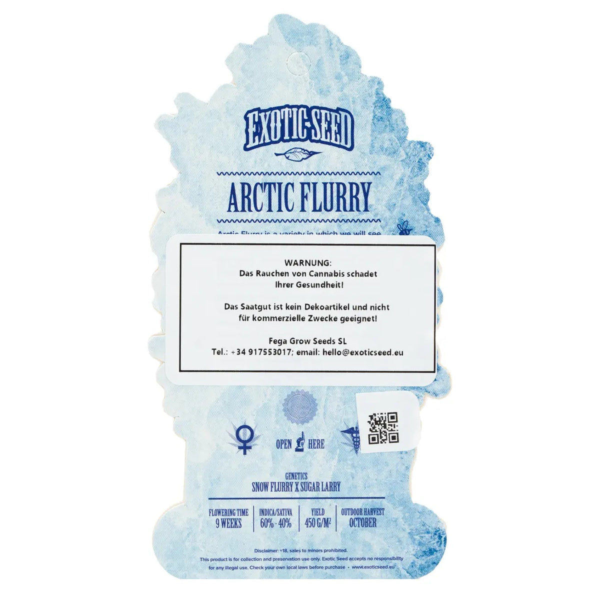 ARCTIC FLURRY - Feminisierte Cannabis-Samen