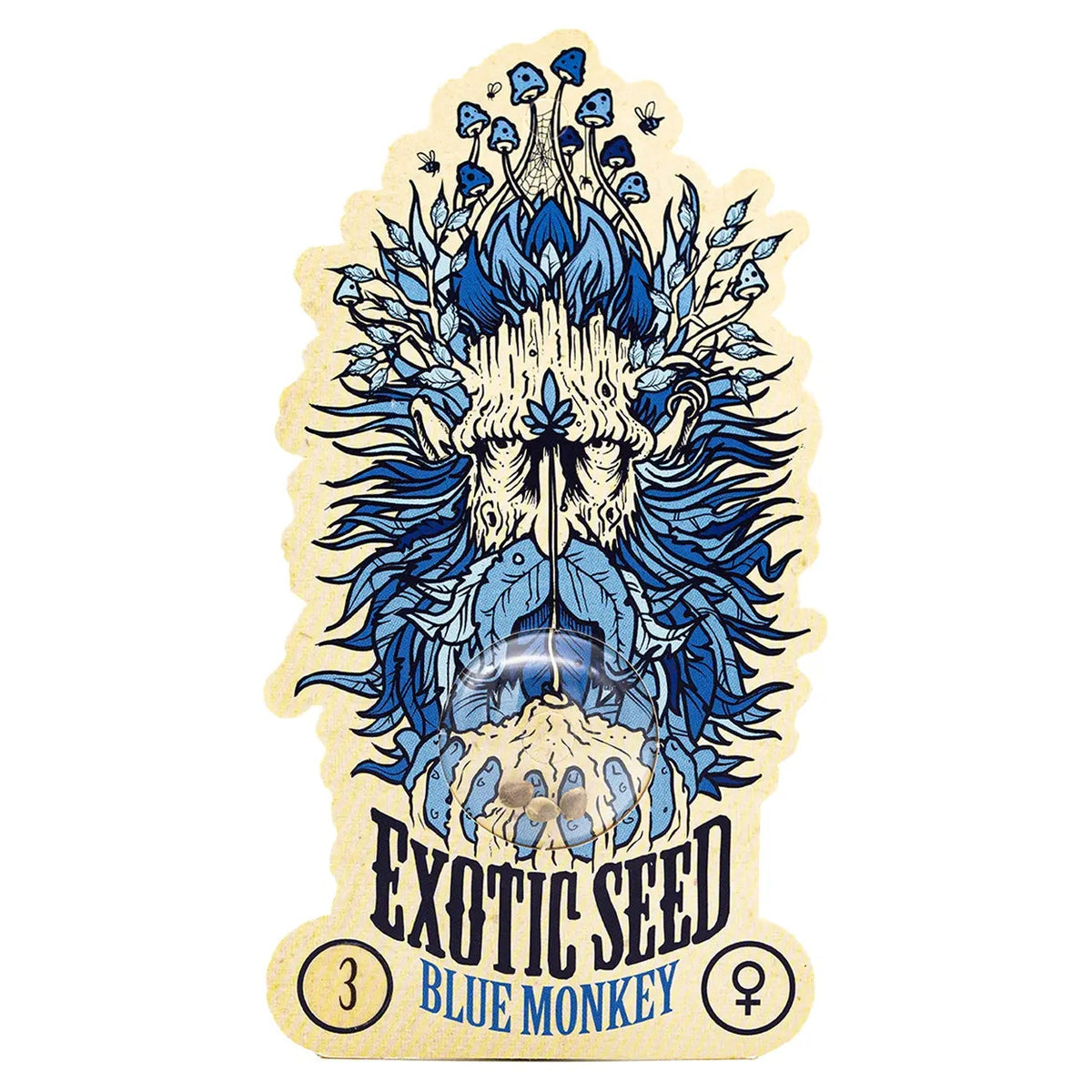 BLUE MONKEY - Feminisierte Cannabis-Samen
