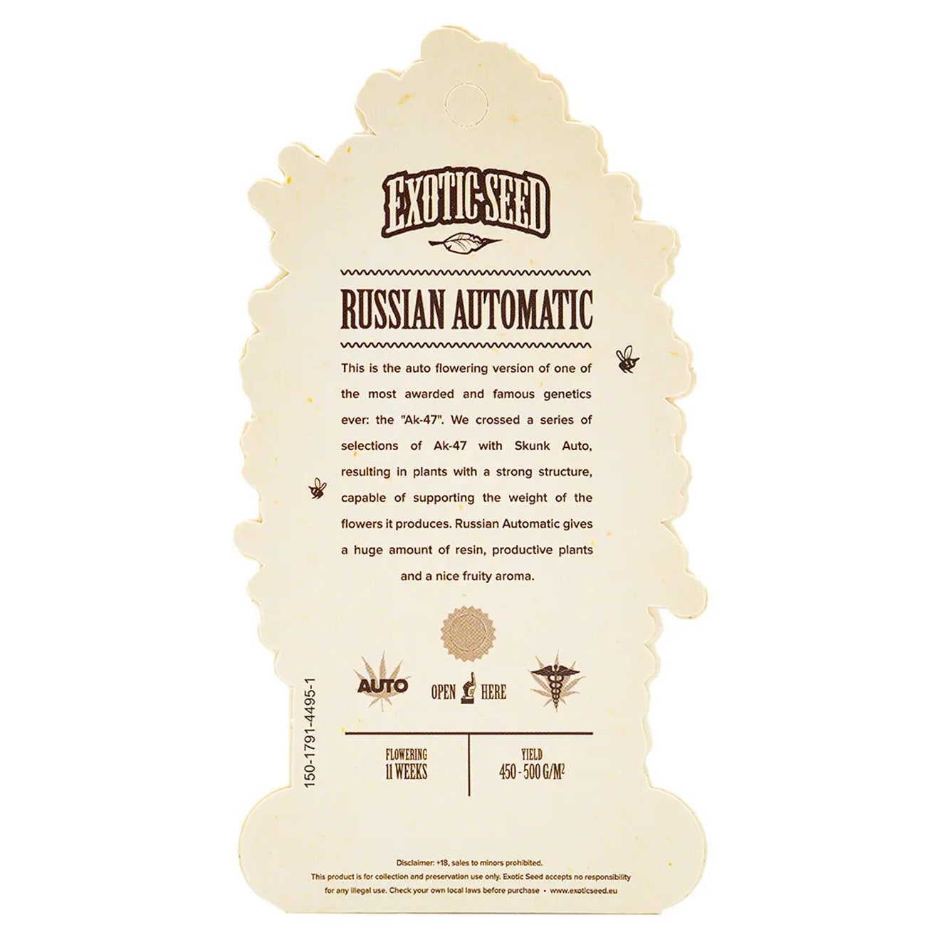 RUSSIAN AUTOMATIC - Autoflower Cannabis-Samen