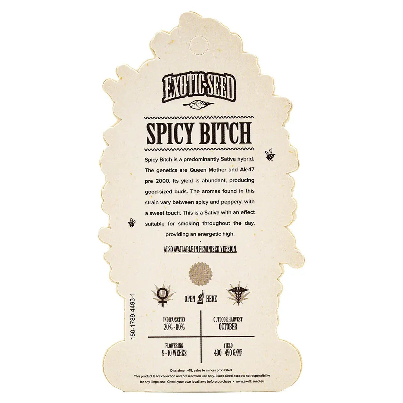 SPICY BITCH - Feminisierte Cannabis-Samen
