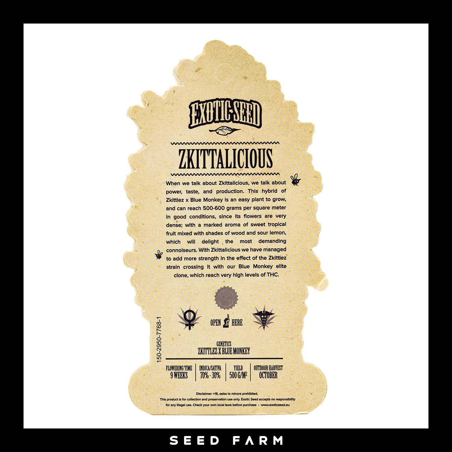 Exotic Seed - ZKITTALICIOUS - Feminisert