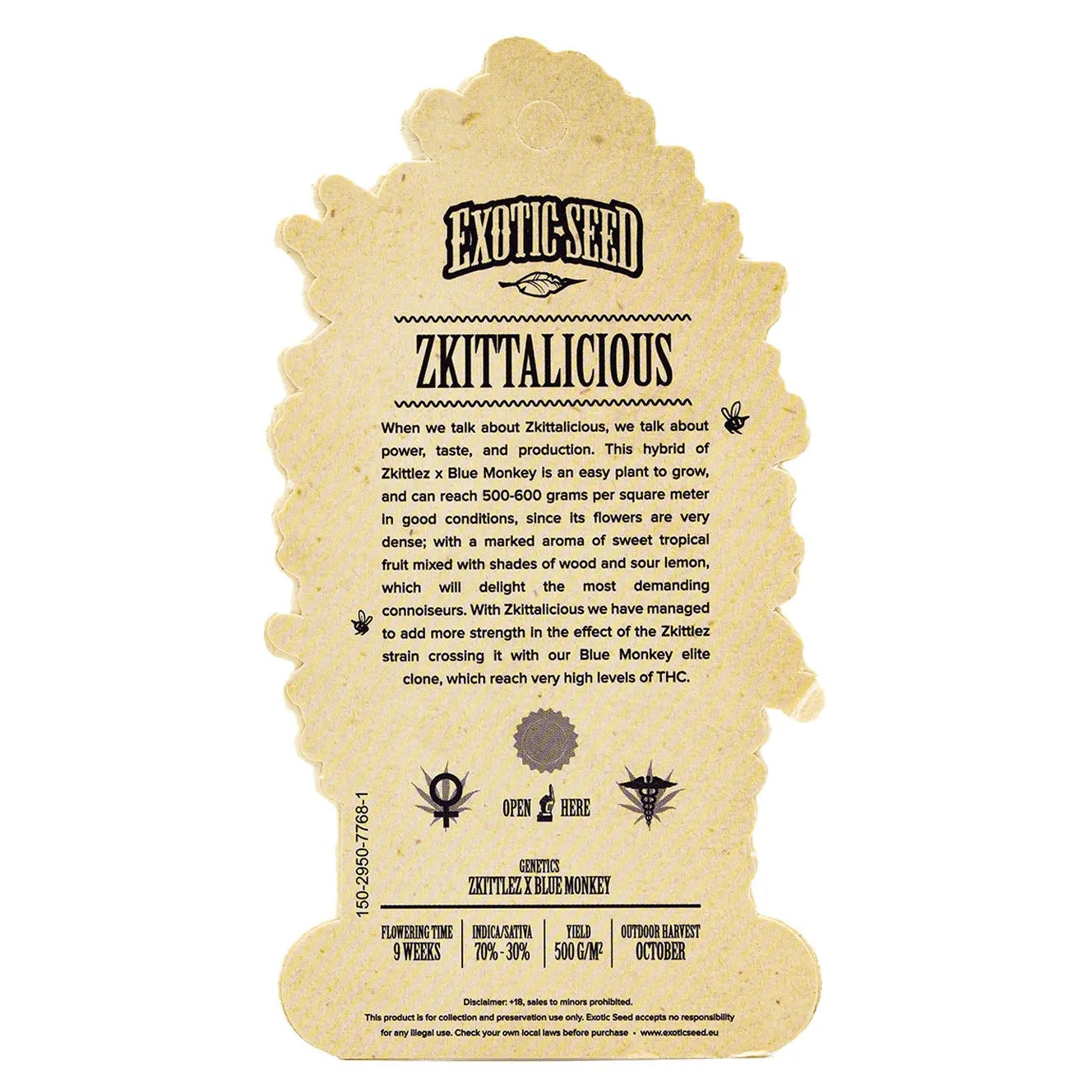 ZKITTALICIOUS - Feminisierte Cannabis-Samen