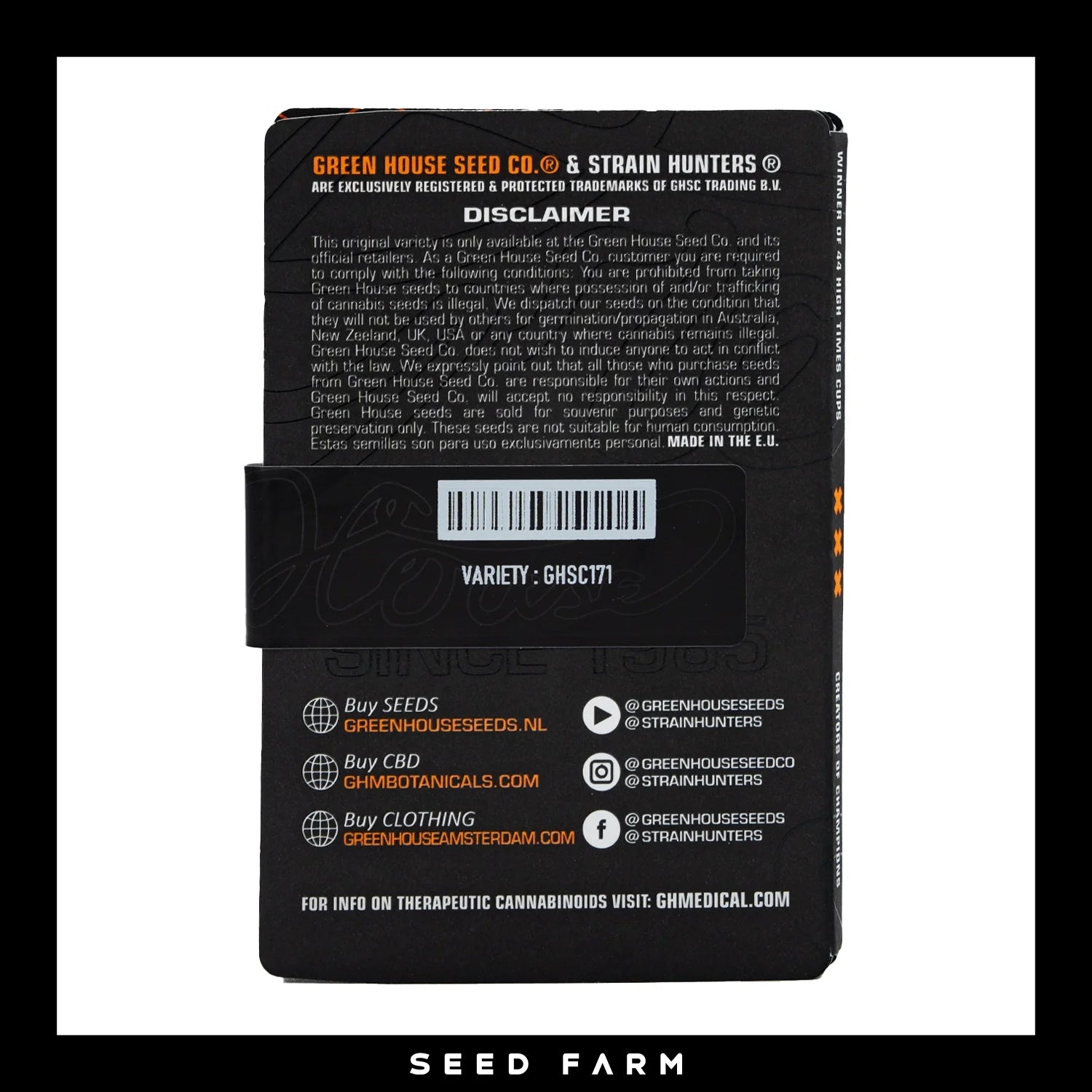 Green House Seed - SWEET VALLEY KUSH - Feminisiert