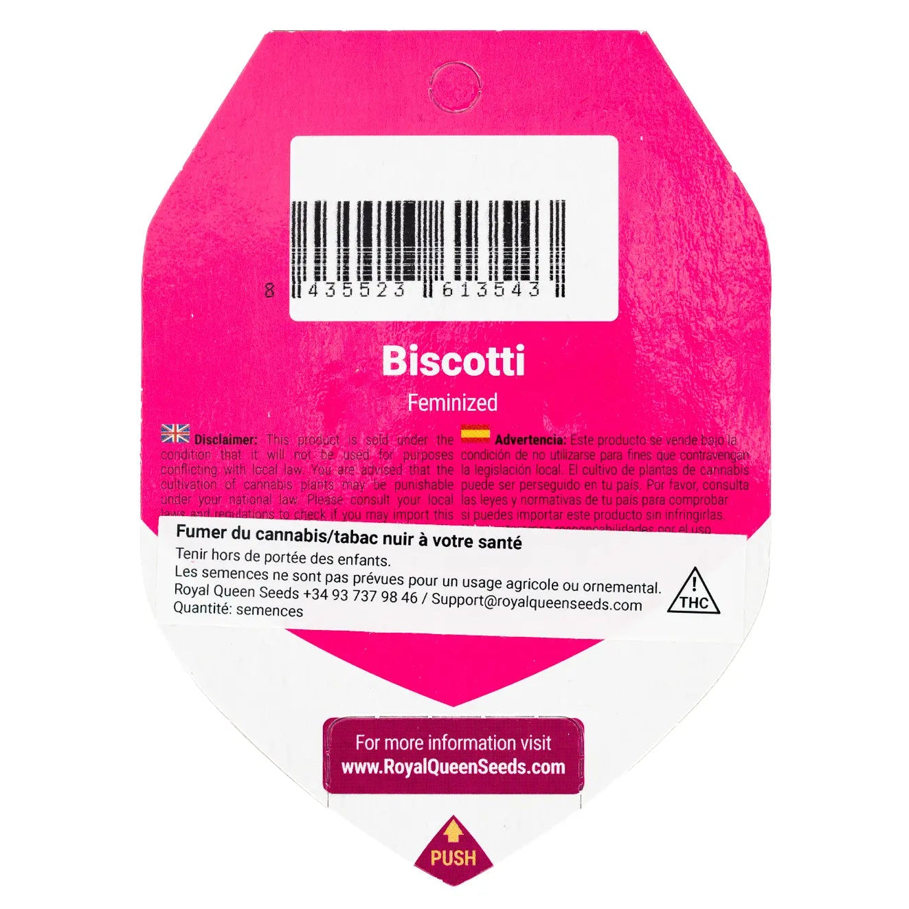 BISCOTTI - Feminisierte Cannabis-Samen- RQS
