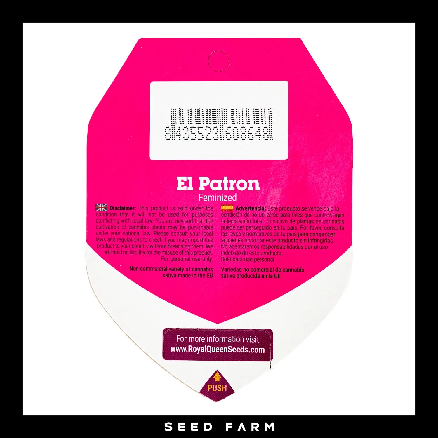 EL PATRON - Feminisierte Cannabis-Samen