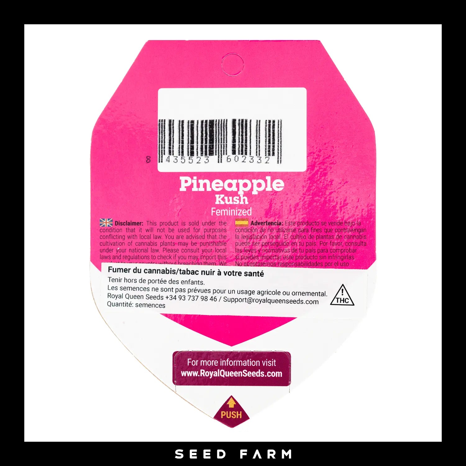 PINEAPPLE KUSH - Feminisierte Cannabis-Samen