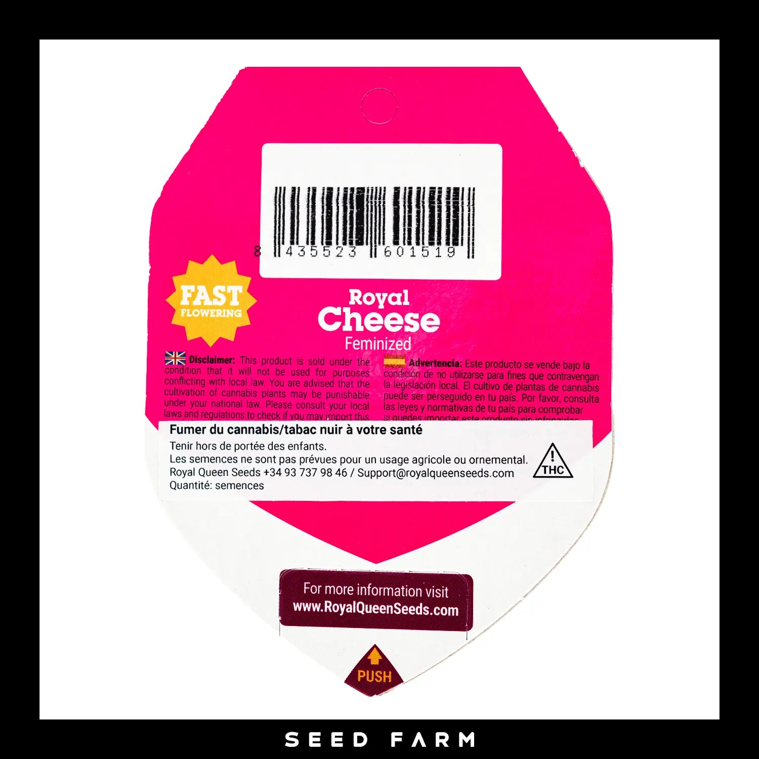 ROYAL CHEESE - Feminisierte Cannabis-Samen