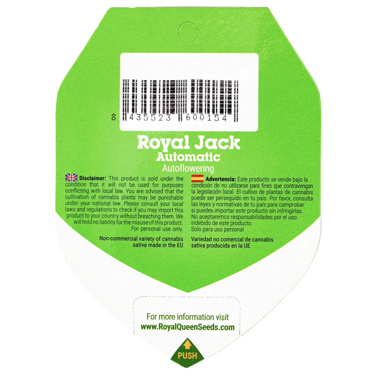 ROYAL JACK - Autoflower Cannabis-Samen
