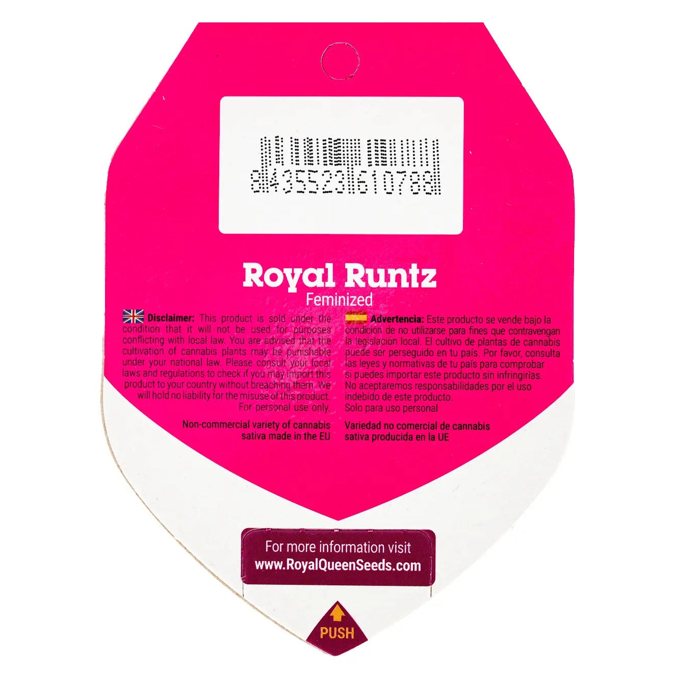 ROYAL RUNTZ - Feminisierte Cannabis-Samen