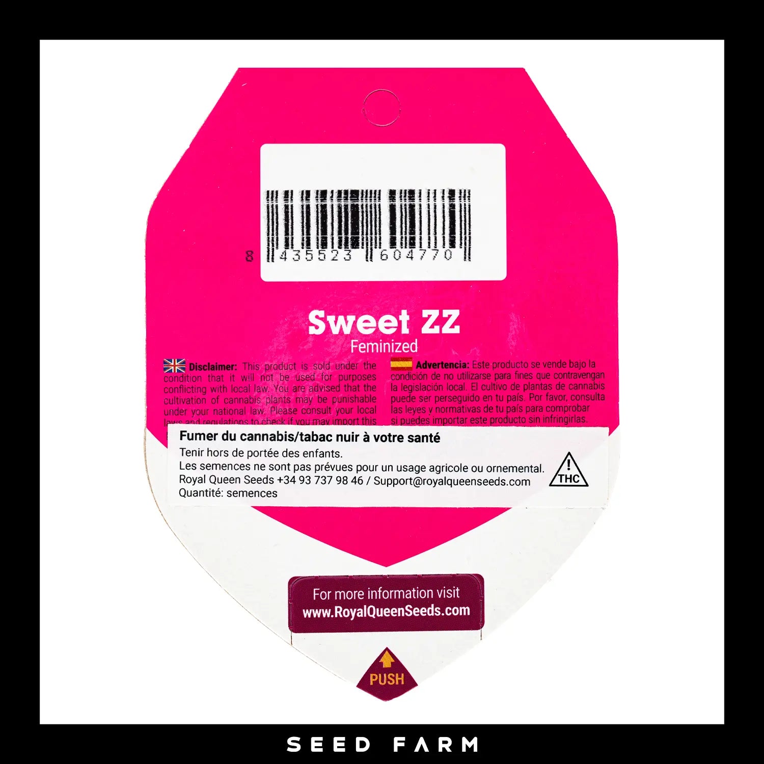 SWEET ZZ - Feminisierte Cannabis-Samen