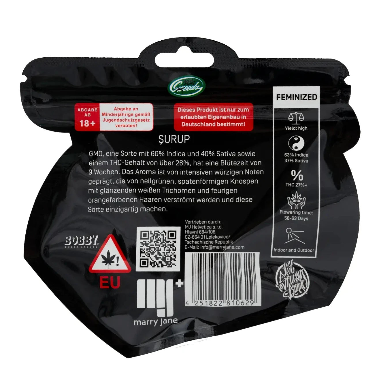 SURUP - Feminisierte Cannabis-Samen