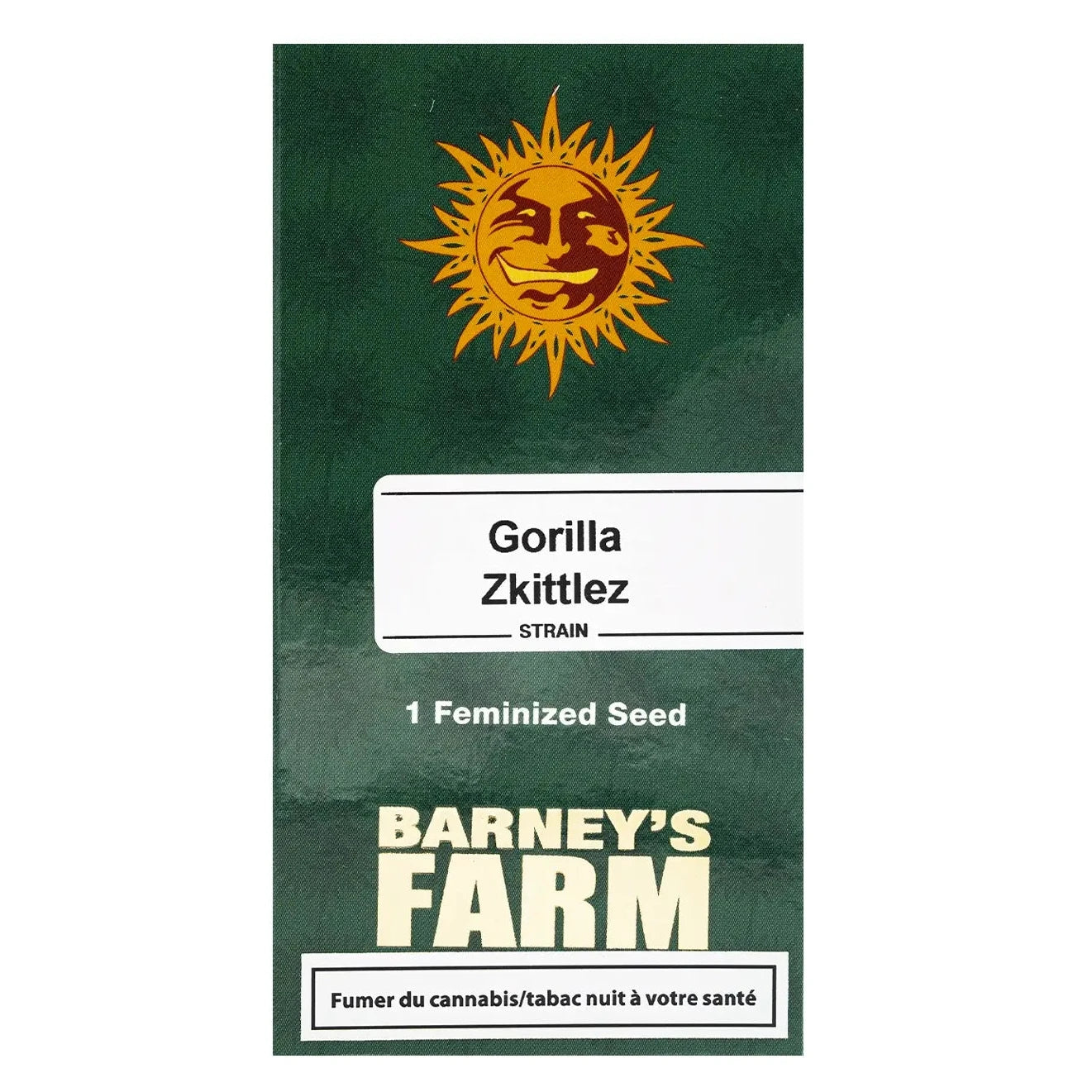 GORILLA ZKITTLEZ - Feminisierte Cannabis-Samen