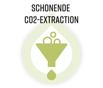 Tropfen-Icon mit Trichter und Blasen