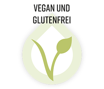 Tropfen-Siegel mit Keimling