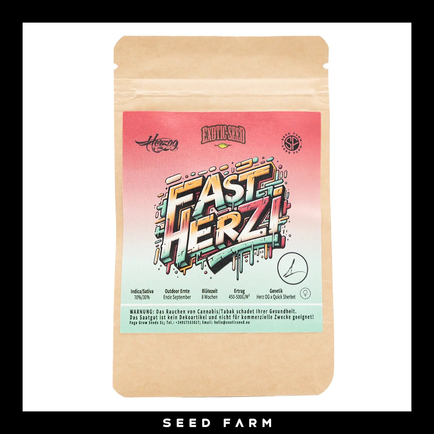 Exotic Seed - FAST HERZI - Feminisiert