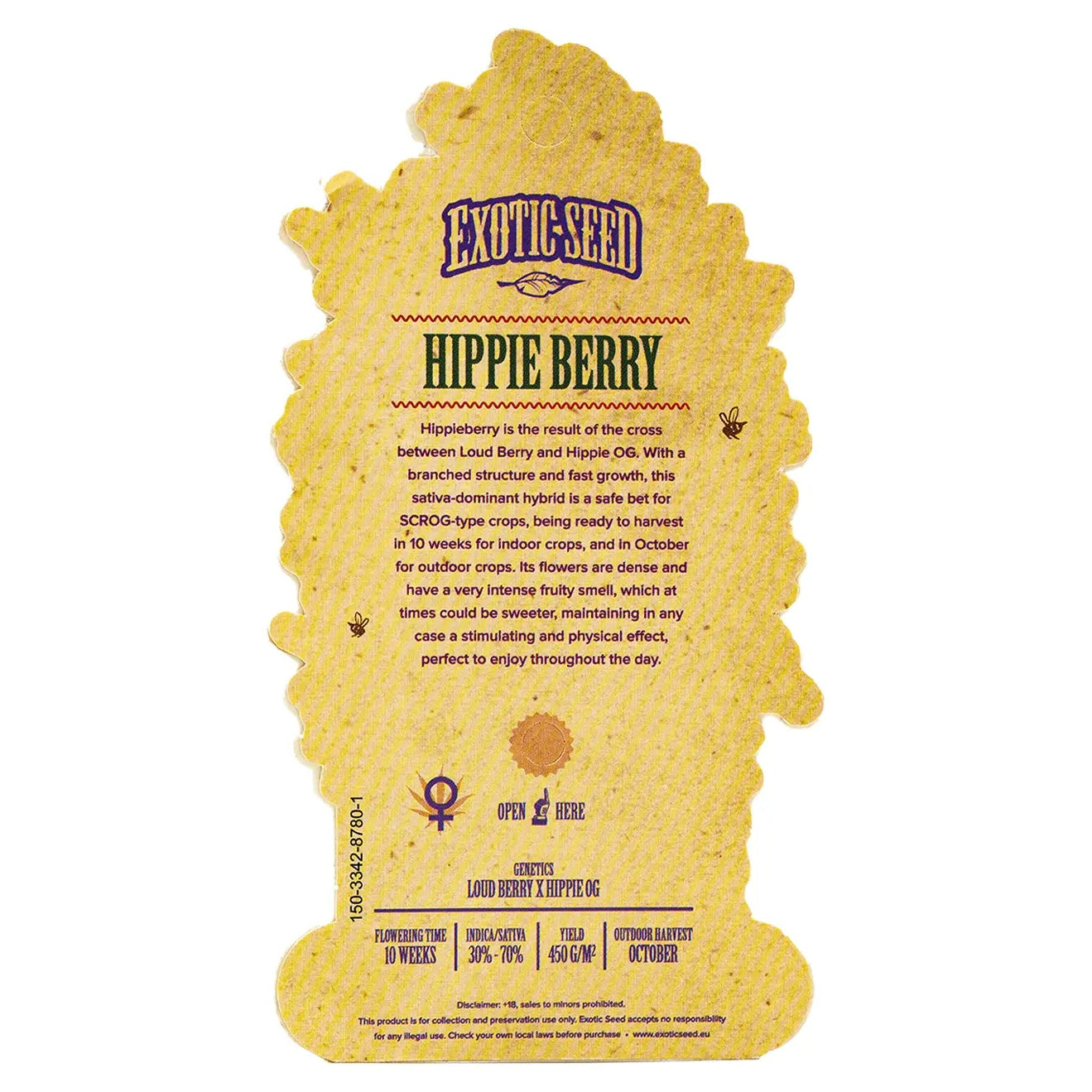 HIPPIEBERRY - Feminisierte Cannabis-Samen