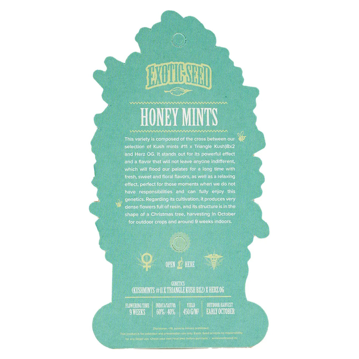 HONEY MINTS - Feminisierte Cannabis-Samen