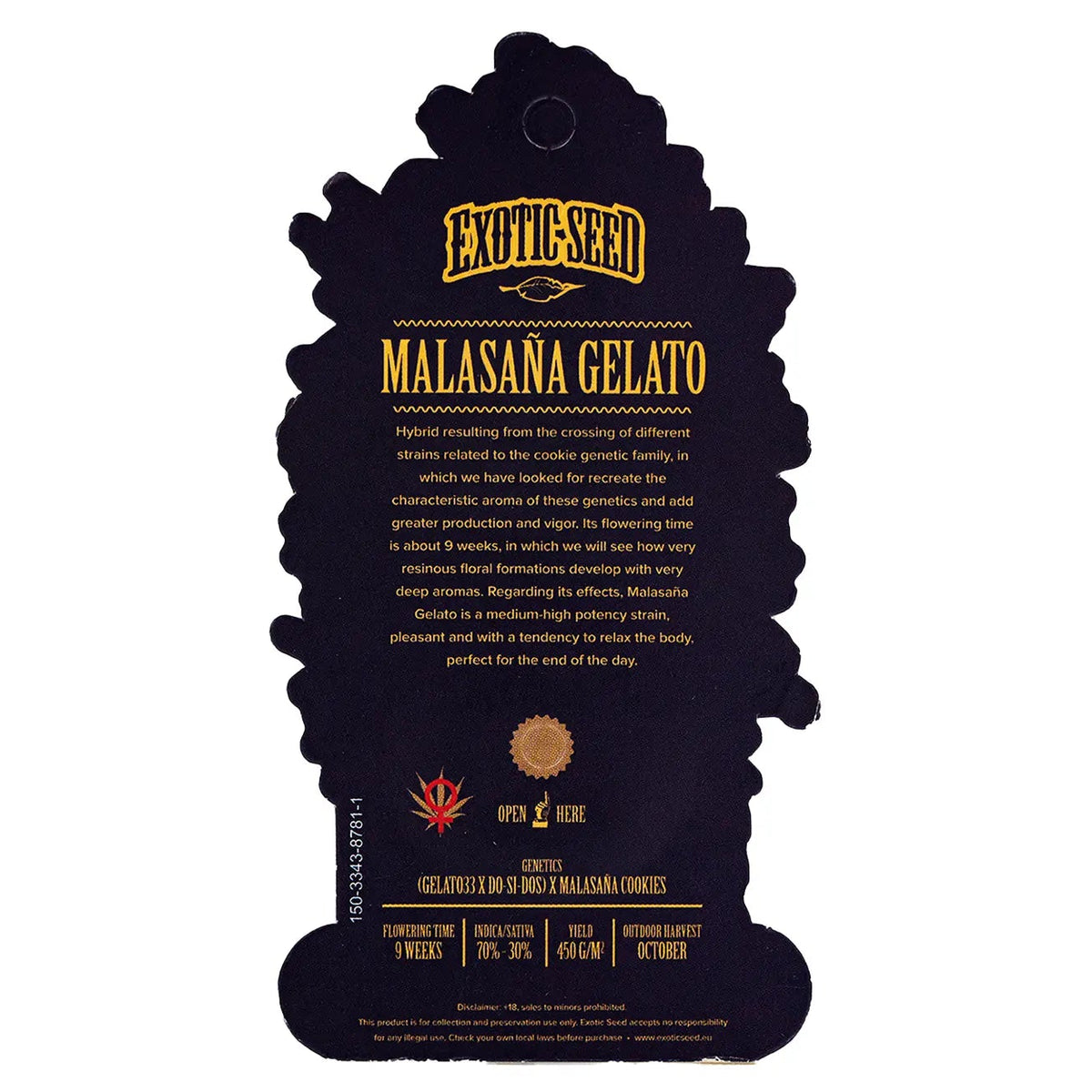 MALASANA GELATO - Feminisierte Cannabis-Samen