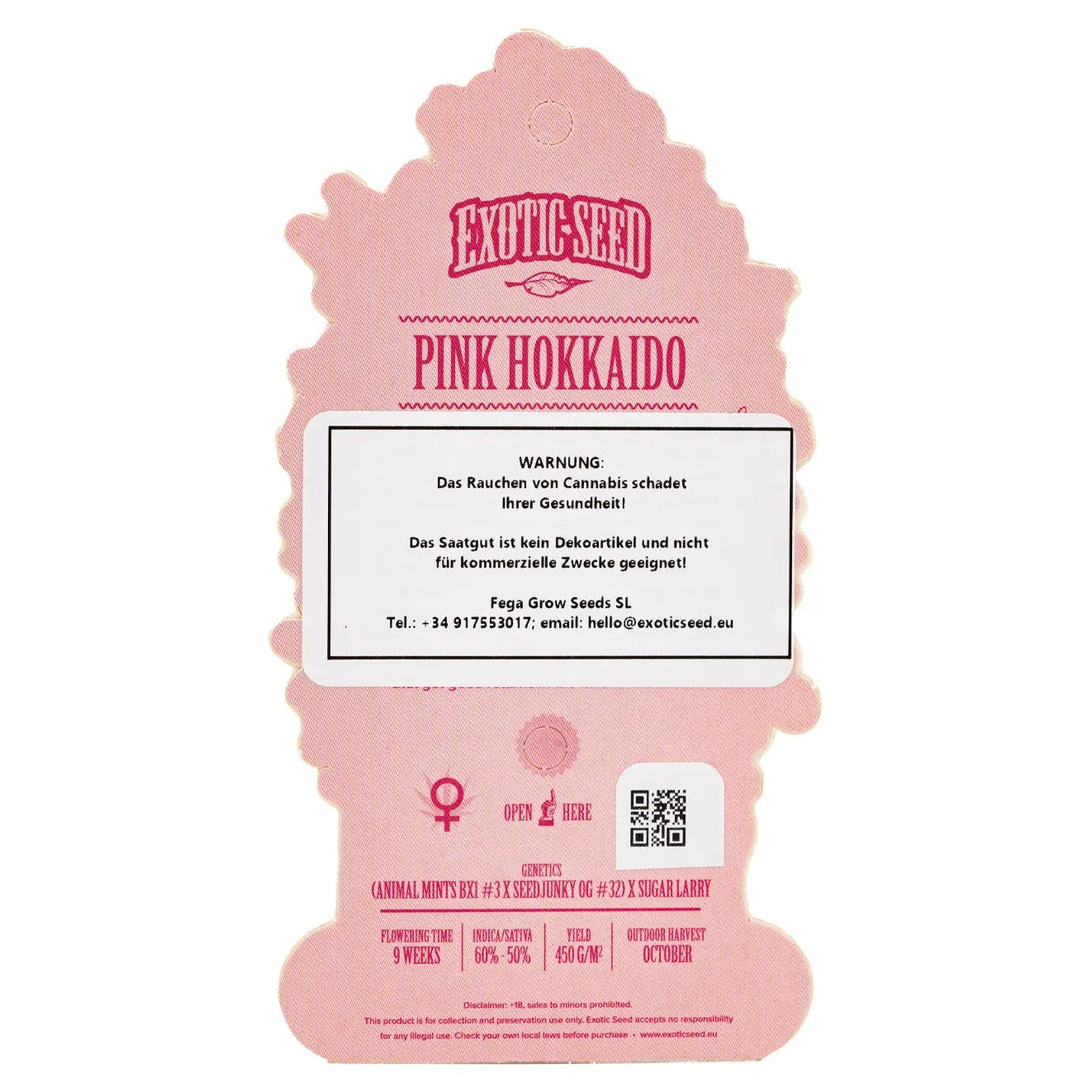 PINK HOKKAIDO - Feminisierte Cannabis-Samen