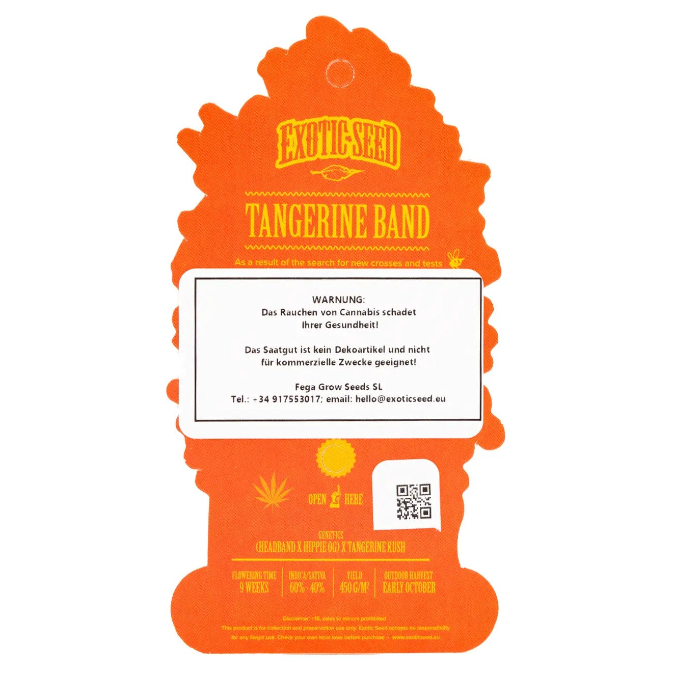 TANGERINE BAND - Feminisierte Cannabis-Samen