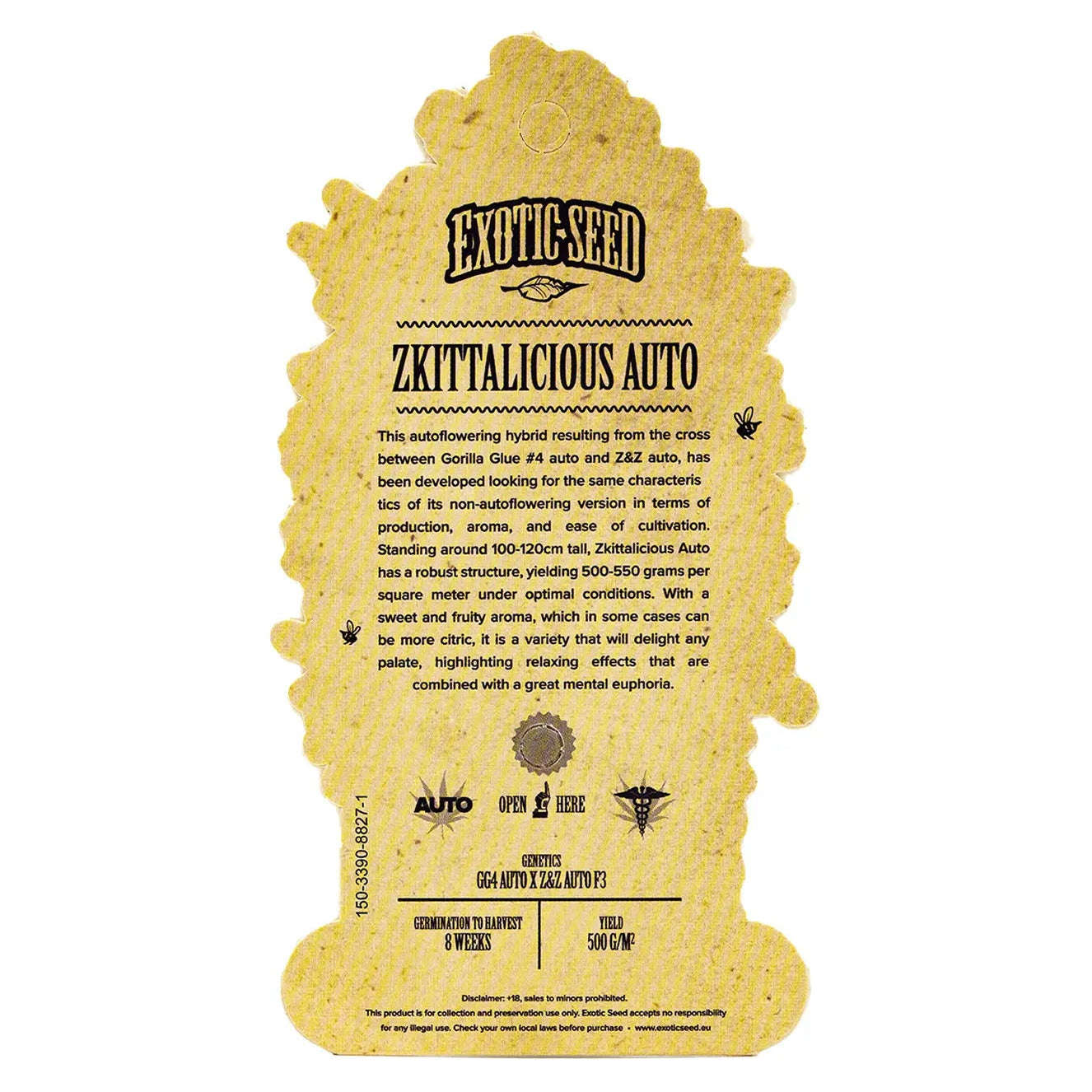 ZKITTALICIOUS - Autoflower Cannabis-Samen
