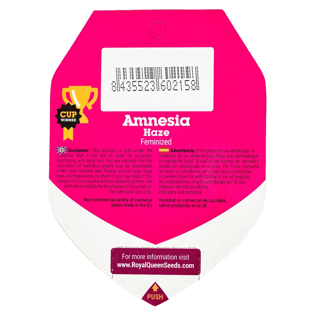 AMNESIA HAZE - Feminisierte Cannabis-Samen - RQS