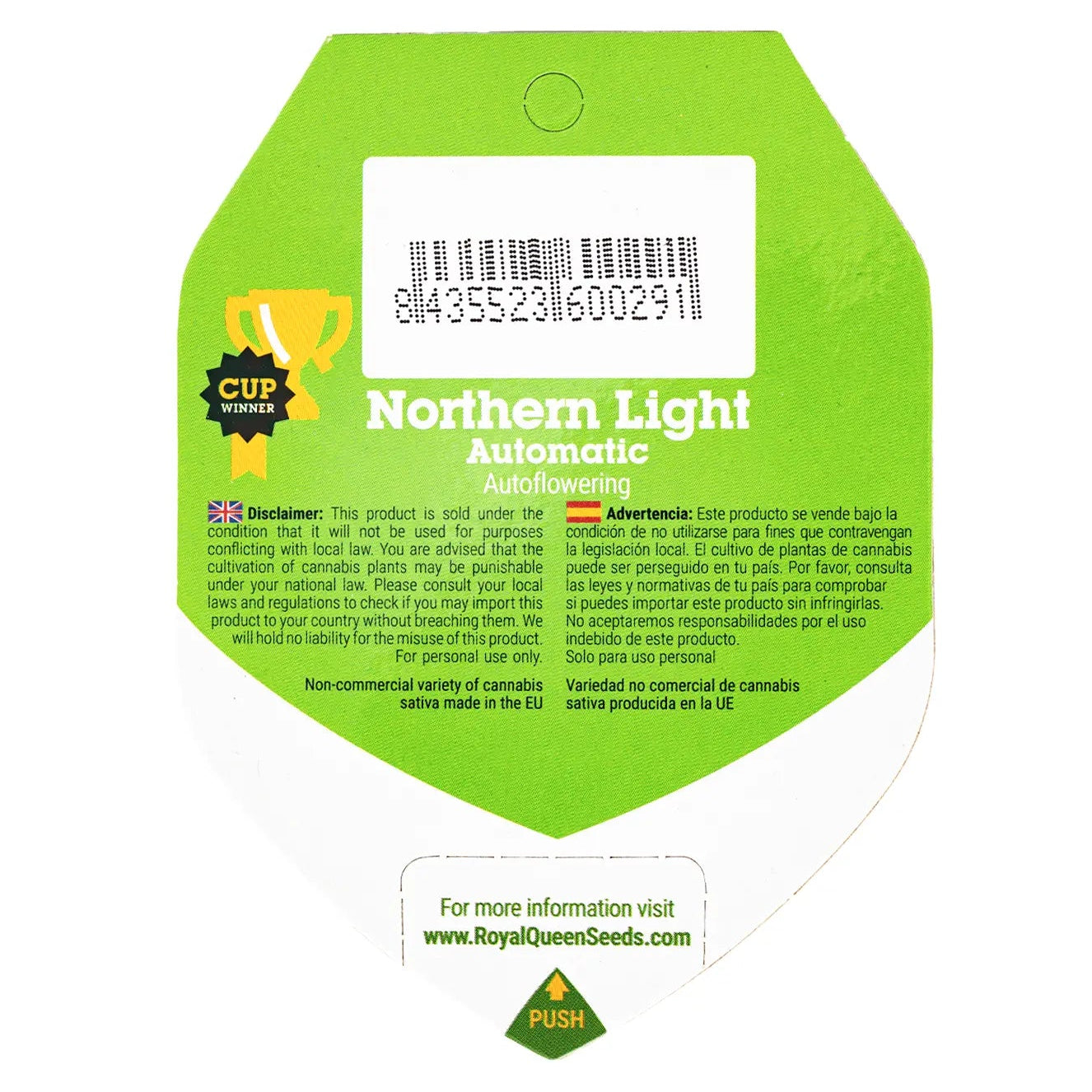 NORTHERN LIGHT - Autoflower Cannabis-Samen