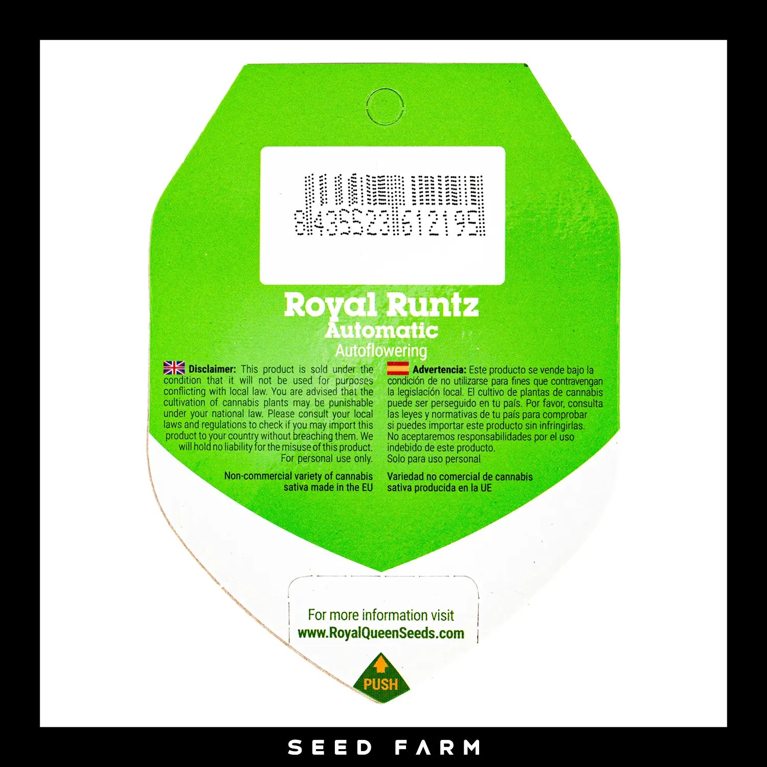 Royal Queen Seeds - ROYAL RUNTZ - Automatic