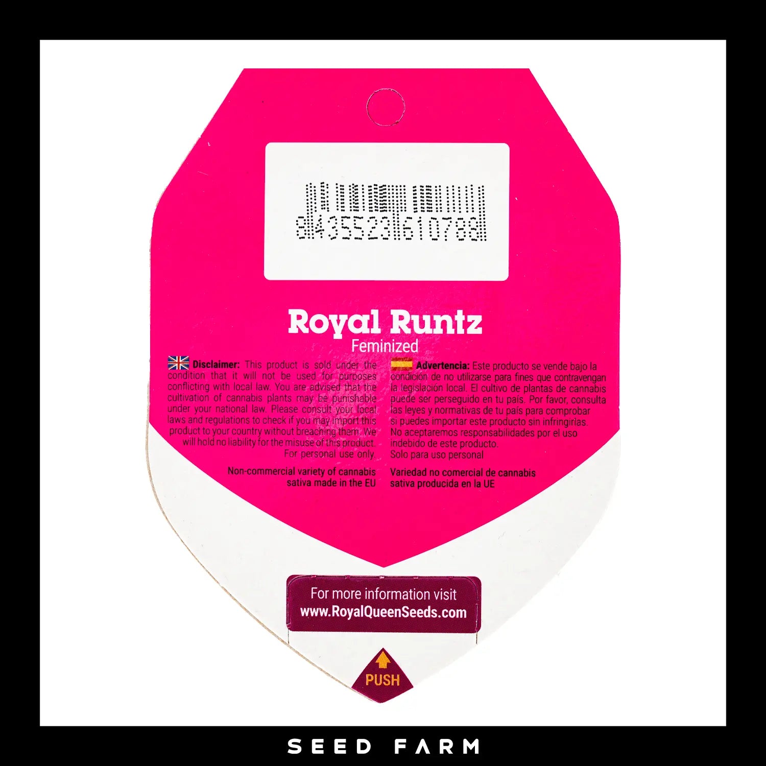 Royal Queen Seeds - ROYAL RUNTZ - Feminsiert