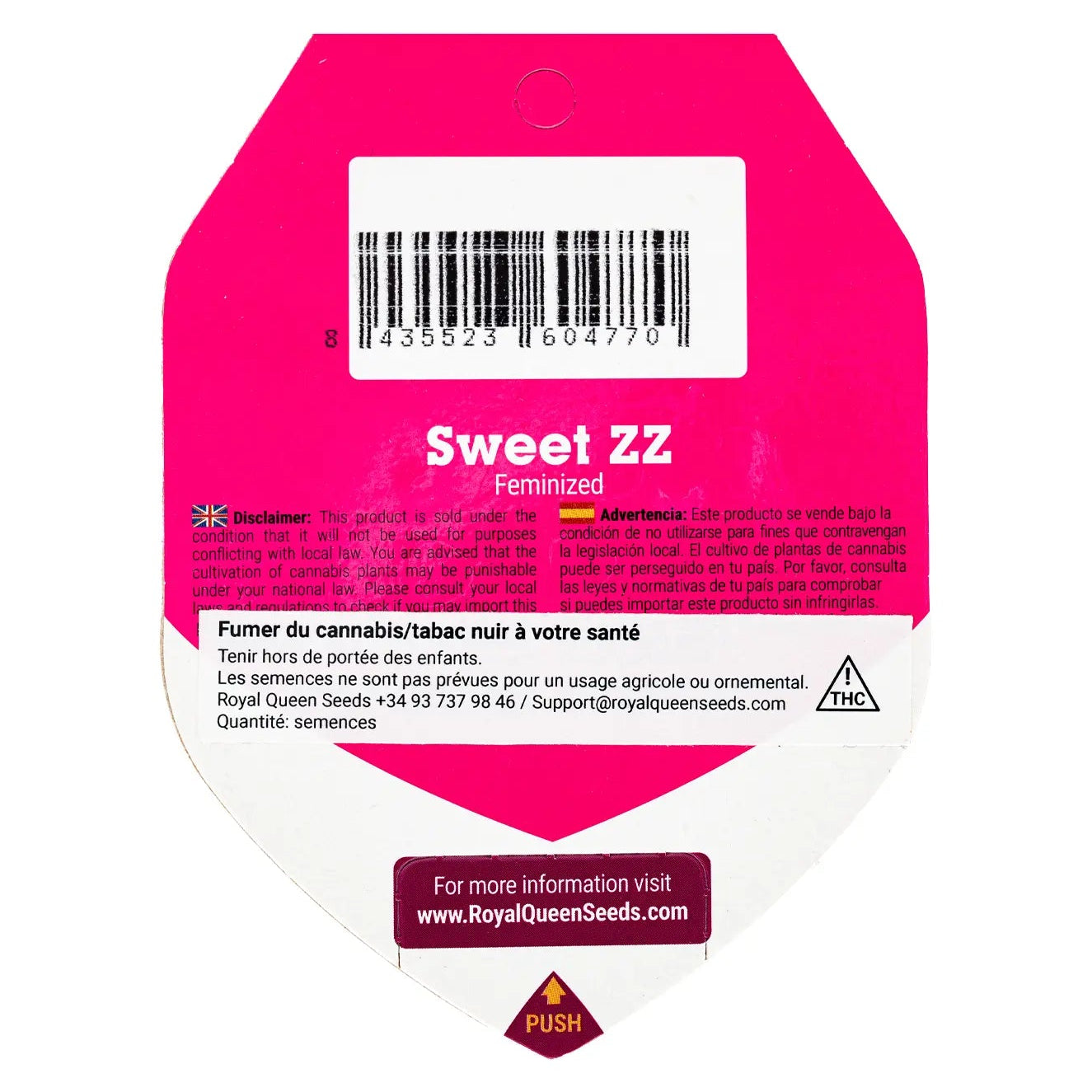 SWEET ZZ - Feminisierte Cannabis-Samen