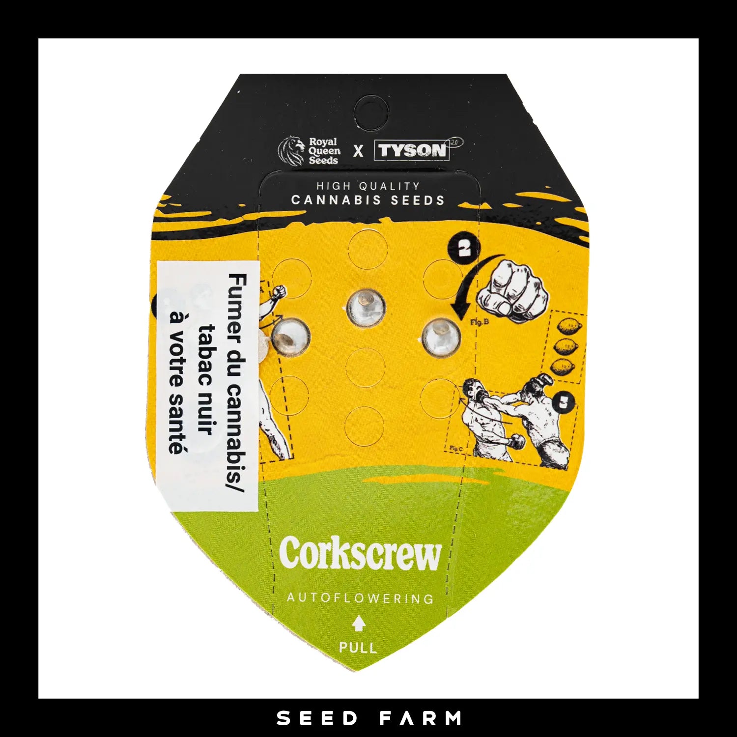 Royal Queen Seeds x Tyson 2.0 - CORKSCREW - Automatic