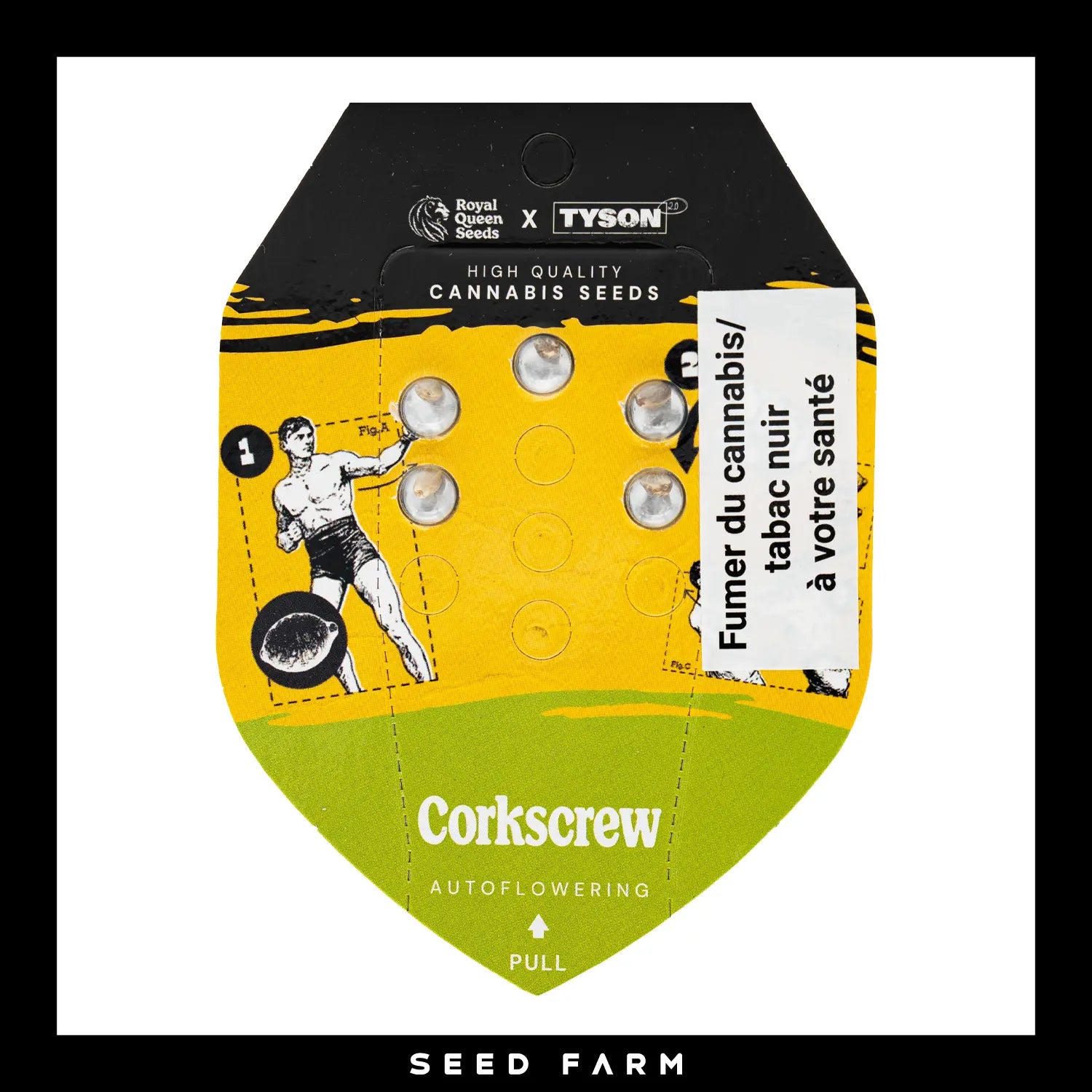 Royal Queen Seeds x Tyson 2.0 - CORKSCREW - Automatic