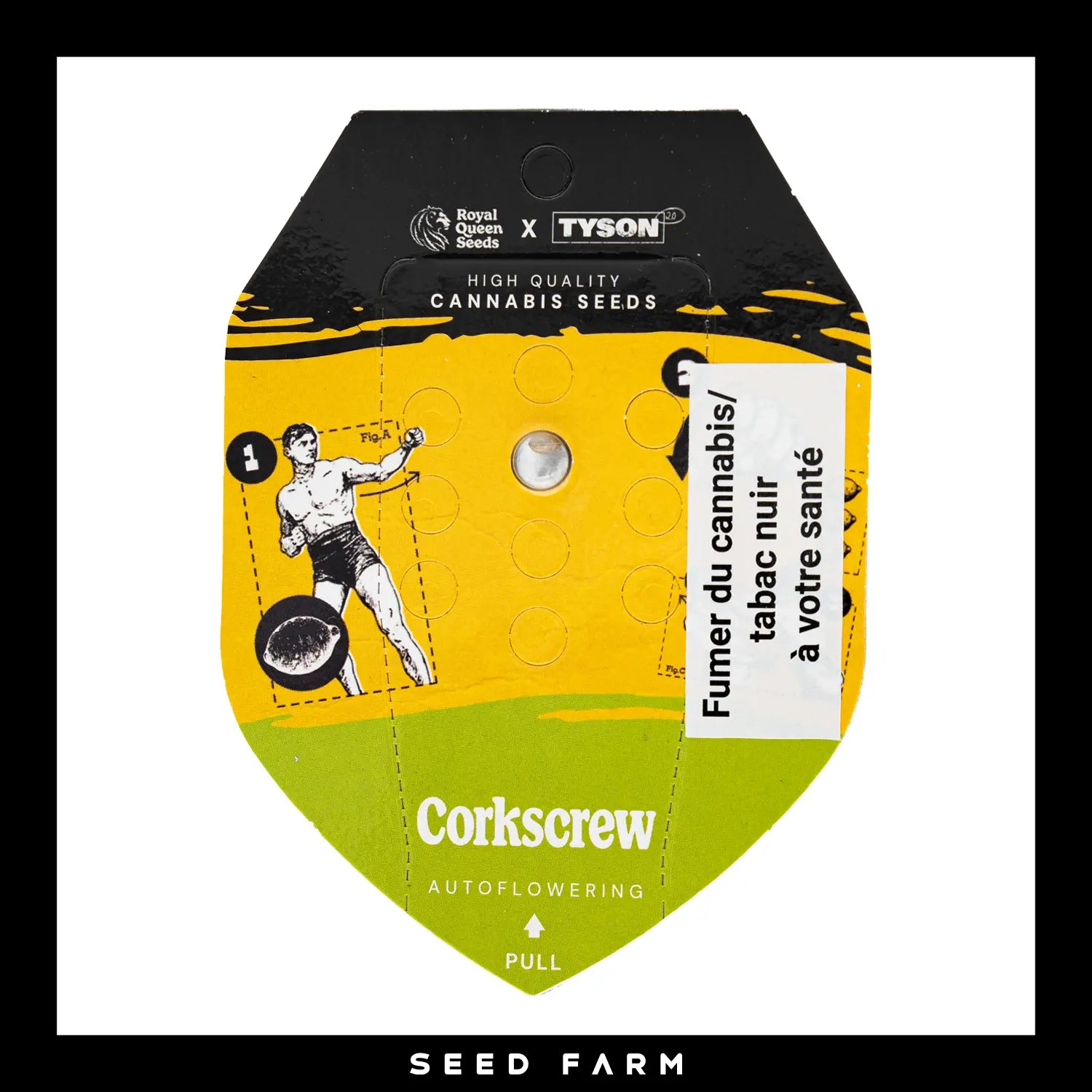 Royal Queen Seeds x Tyson 2.0 - CORKSCREW - Automatic