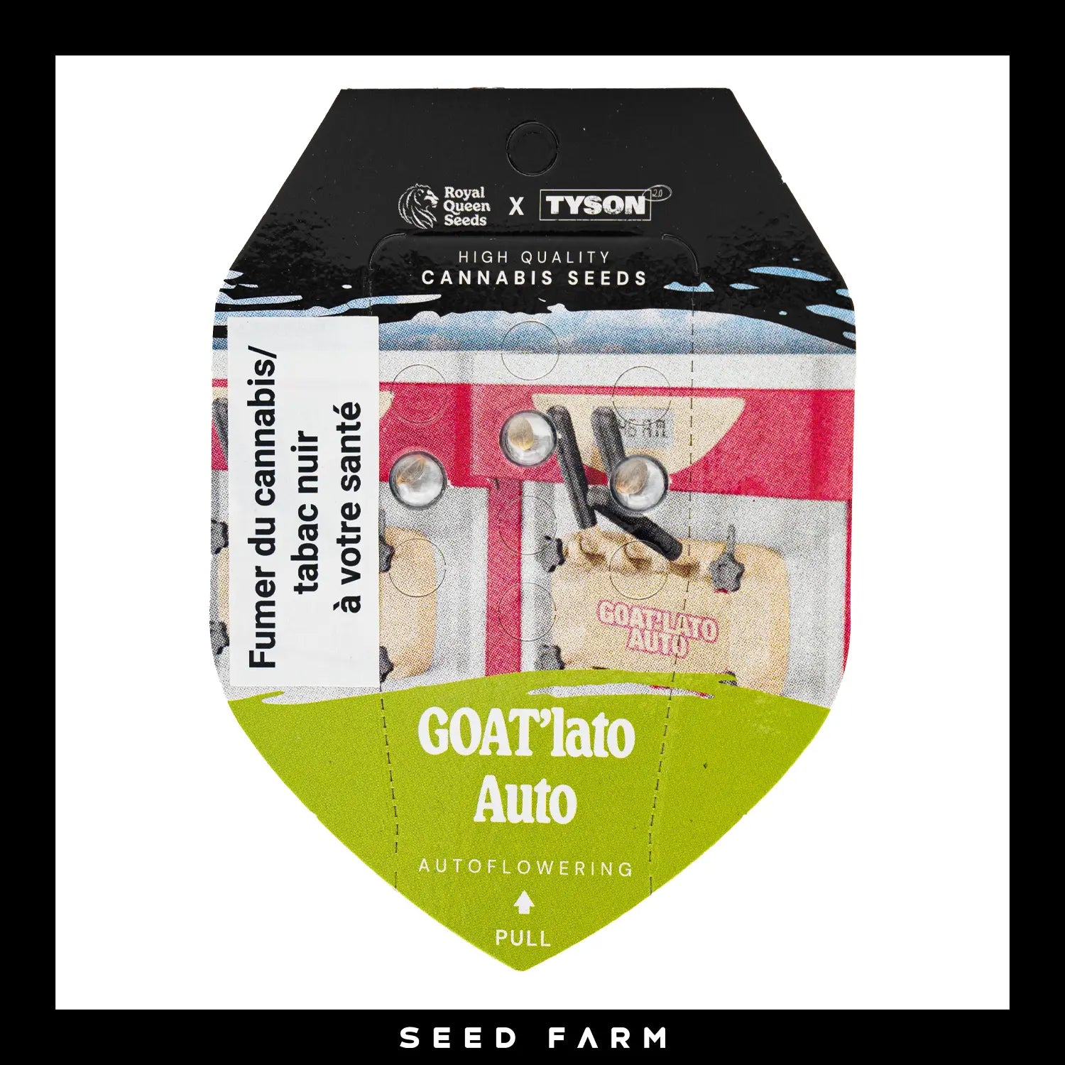 Royal Queen Seeds x Tyson 2.0 - GOAT'LATO - Automatic